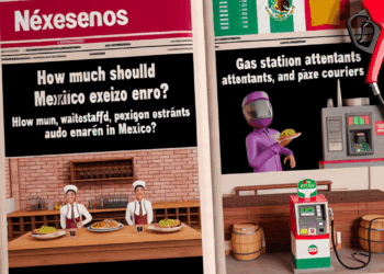 ¿Cuál es el salario obligatorio para meseros, gasolineros y repartidores en México?