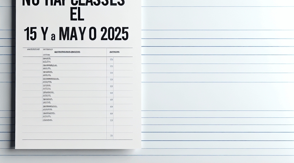 ¿En qué estados no habrá clases el 15 y 16 de mayo 2025?