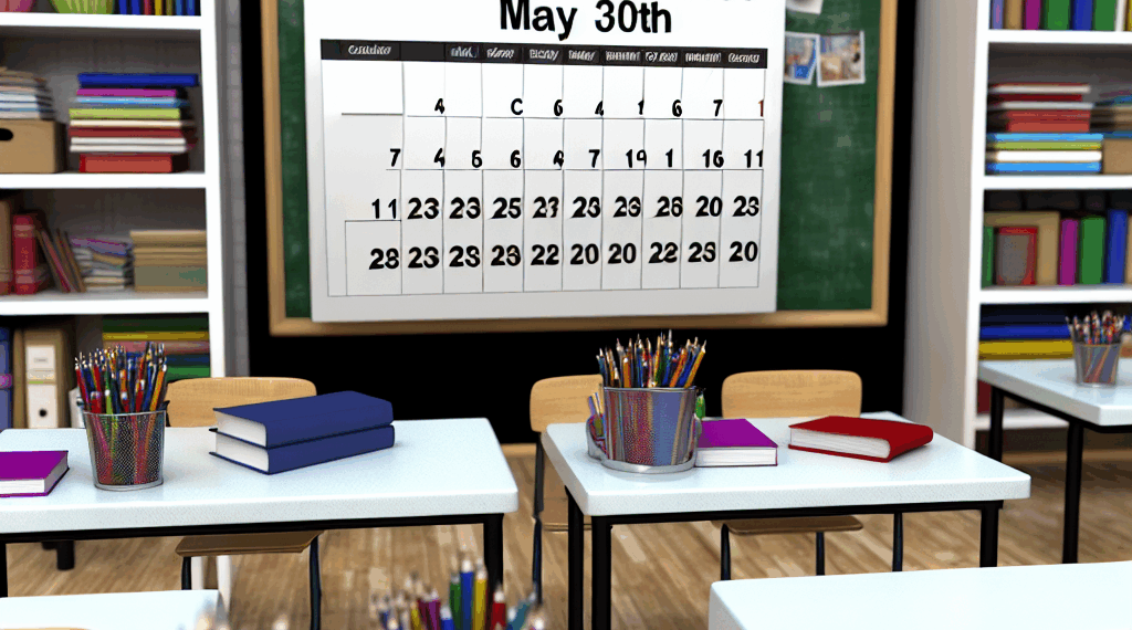 ¿Hay clases el 30 de mayo?