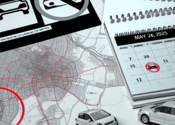 ¿Qué carros no circulan el lunes 26 de mayo de 2025 en CDMX y Edomex?