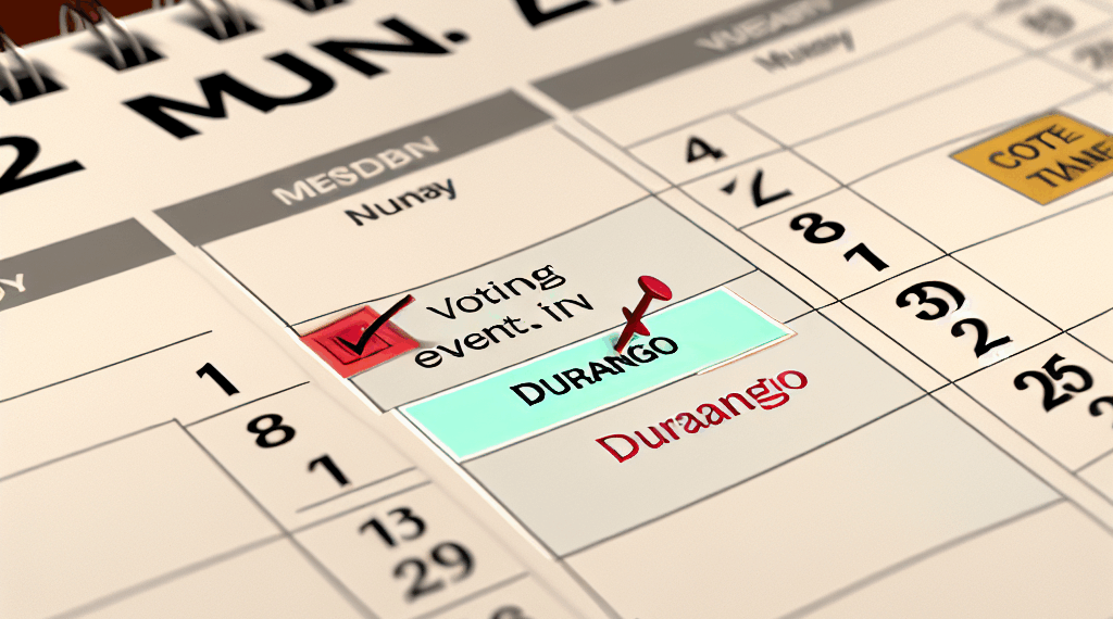 ¿Qué cargos se eligen en Durango el 1 de junio?: todas las fechas clave | Elecciones 2025