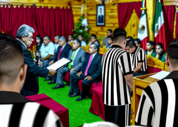 ¿Quién es el dirigente de árbitros en México?