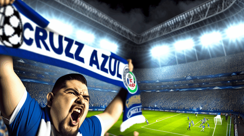 ¿¡Qué hace ahí?! Aficionado de Cruz Azul luce en Champions League