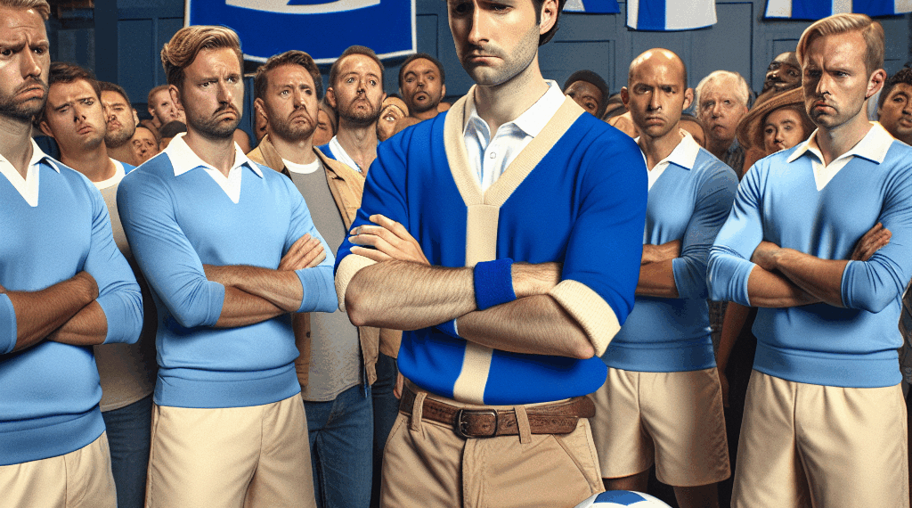 Aficionados azulcremas molestos e inconformes con ADIDAS