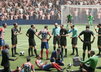 Atlético de Madrid y España arremeten contra el arbitraje