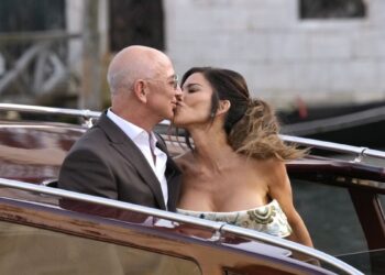 Así ha sido la lujosa boda de Jeff Bezos con Lauren Sánchez en Venecia