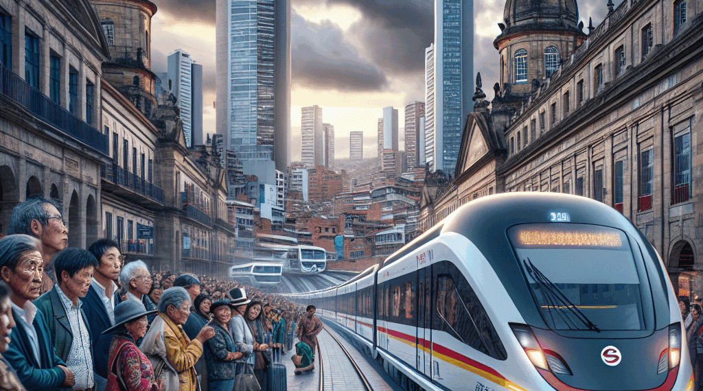 Bogotá recibe primeros trenes chinos para Metro