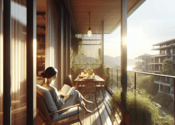 CK podrá usar el balcón sin salir de casa