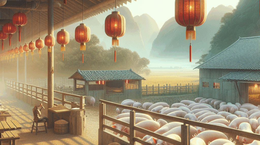 China quiere cerdos más delgados para reducir el uso de grano en la ganadería