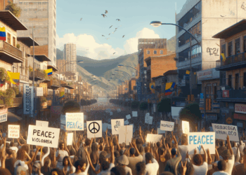 Colombia expresa en silencio su repudio contra la violencia