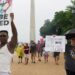 Con rabia y humor, la manifestación del Orgullo Mundial apunta a Trump en Washington