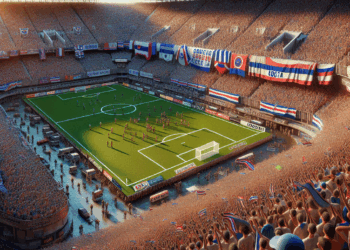 Selección de Costa Rica en su debut en Copa Oro