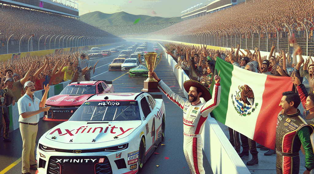 Daniel Suárez gana la carrera de NASCAR Xfinity Series 2025 en México con épica remontada desde el fondo – El Financiero