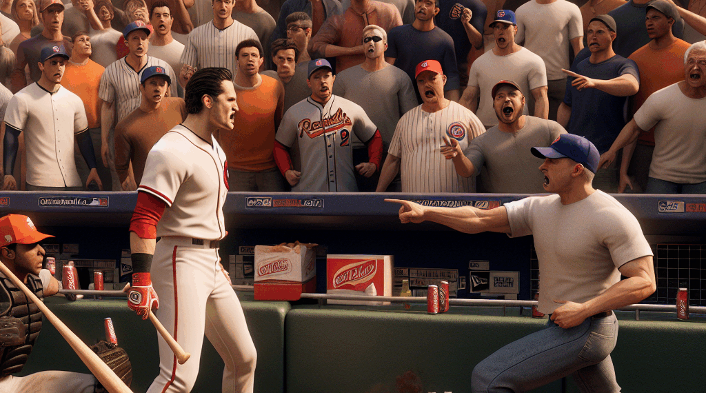 Dennis Santana protagoniza altercado con un aficionado, durante un encuentro entre los Detroit Tigers y los Pittsburgh Pirates - Fotos: AP/ Captura de @TorkBeliever en X