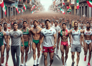 Deportistas y miles de nayaritas marchan a favor de la construcción del Estadio Nicolás Álvarez Ortega