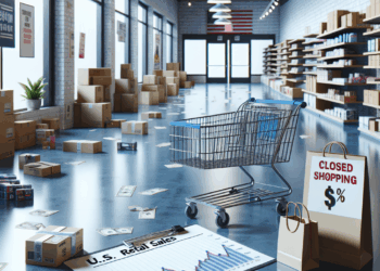 Las ventas minoristas en EU caen más de lo esperado durante mayo