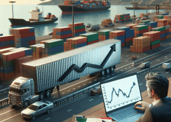 Las exportaciones mexicanas hacia EU cayeron durante abril el 2025