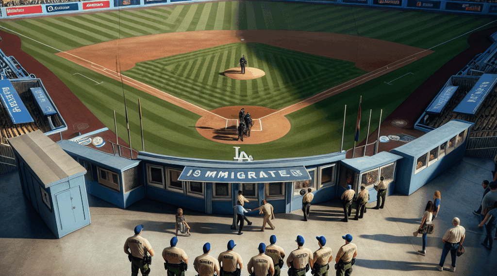 La Jornada - Dodgers niegan acceso a su estadio a agentes del ICE