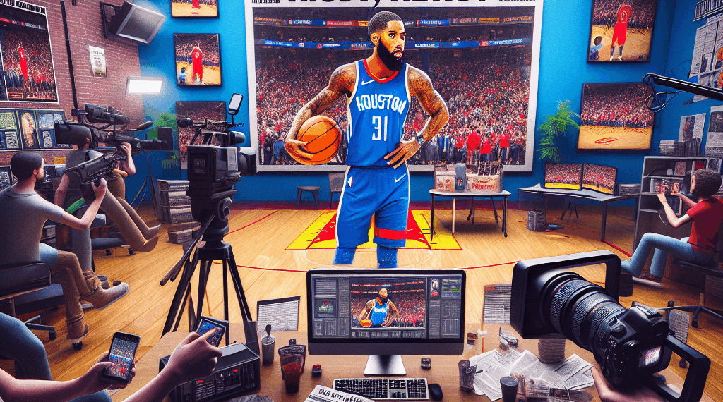 Un presentador le dijo Kevin Durant que lo traspasaron de los Suns de Phoenix a los Rockets de Houston