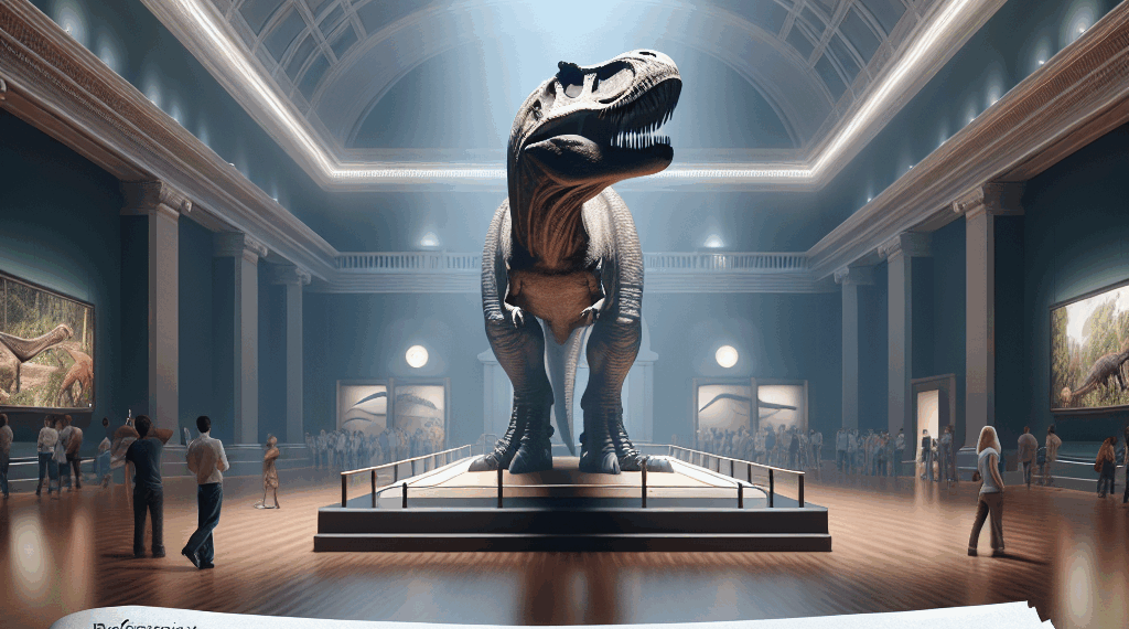 el dinosaurio de Trump recargado