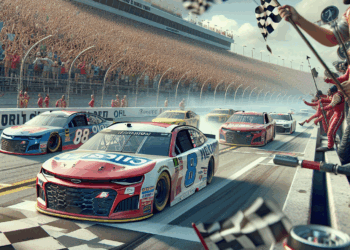 el arte de Juan Manuel Latapí corre con NASCAR