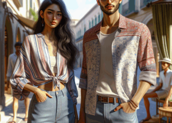 Cómo llevar camisas bonitas y elegantes con jeans en verano 2025, según tendencias