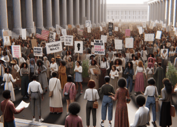 Feministas protestan en el INE por candidatos "violentadores"