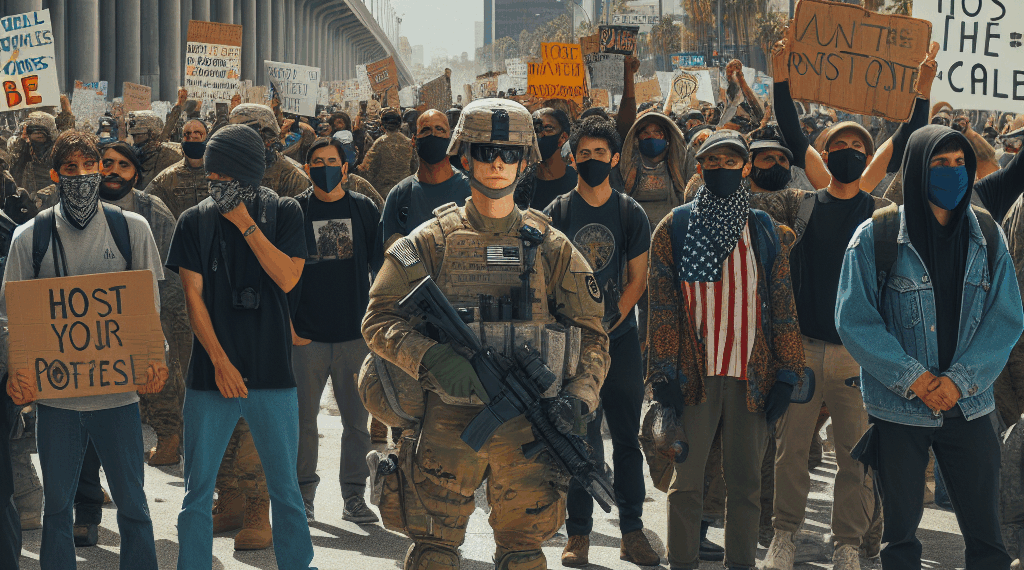 Guardia Nacional se despliega en Los Ángeles en medio de protestas contra redadas de inmigración