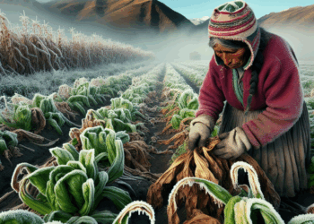 Heladas golpean al sector agrícola en Perú