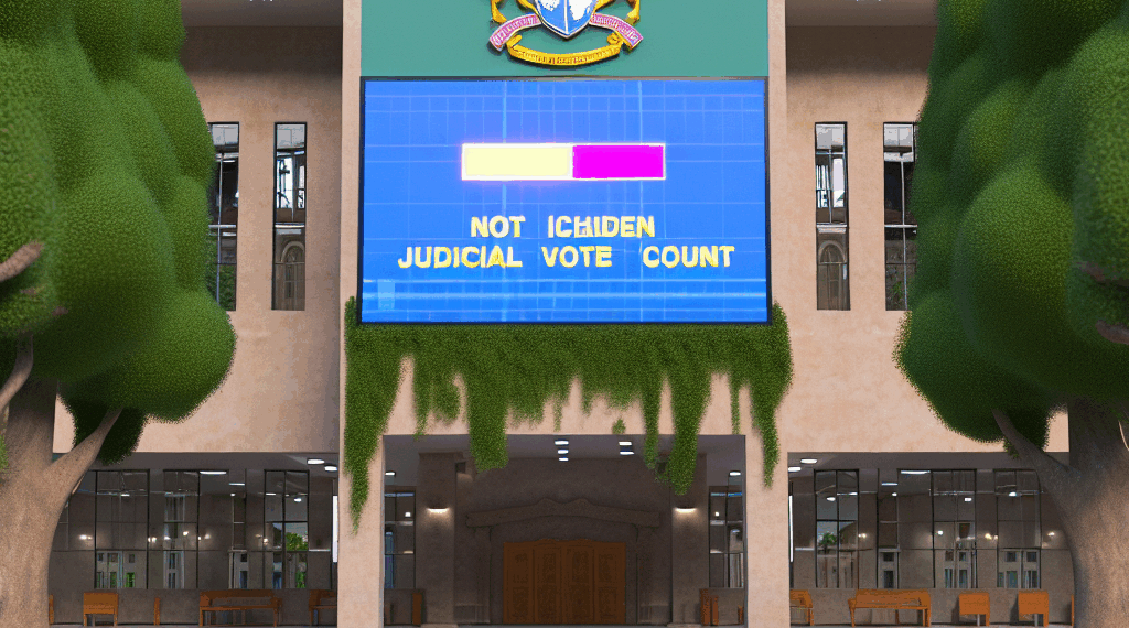 INE reporta avance de cómputos distritales de la elección judicial