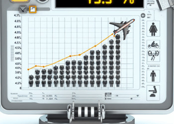 Aumentó 4.5% el flujo de pasajeros aéreos a abril