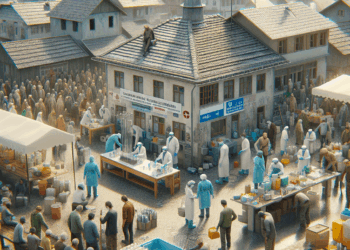 Comienzan las brigadas de limpieza por espuma y vacunación en Naucalpan, Edomex