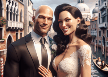 Jeff Bezos y Lauren Sánchez intercambian votos en Venecia