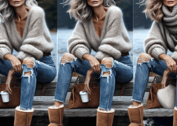 Jennifer Lopez sabe cómo llevar jeans rotos a los 50+ con botines UGG