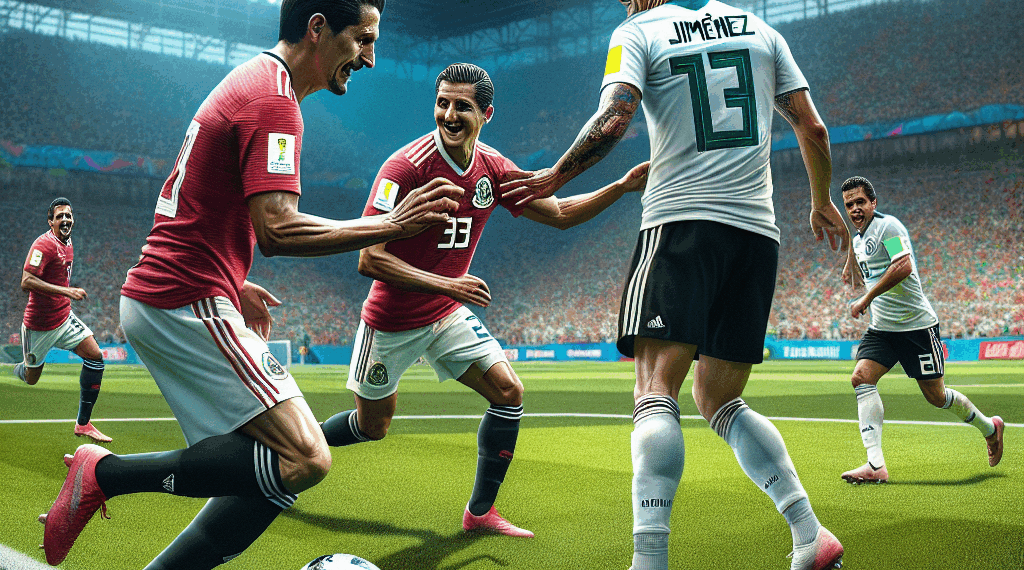 Jiménez asistió a Giménez y México empató ante Suiza en amistoso