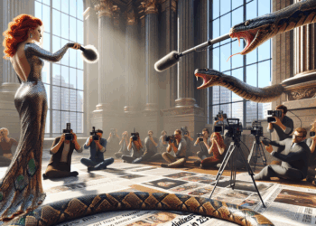 Karol G luce un vestido de estampado de serpiente y sandalias invisibles de los 2000 para el verano 2025