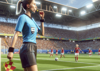 Katia Itzel García se convirtió en la primera árbitra en la Copa Oro varonil