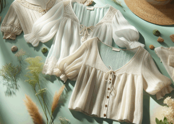 Las blusas blancas boho más bonitas para lucier en la oficina con jeans en verano 2025