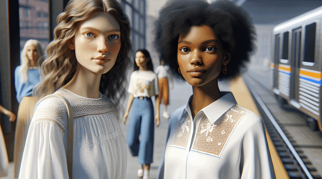 Las blusas blancas más bonitas para llevar faldas de mezclilla en verano 2025