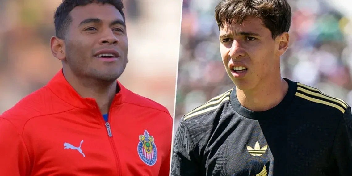 Mateo Chávez y su acción que lesiona a compañeros en Chivas y México