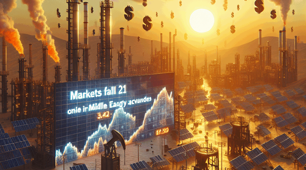 Wall Street cae presionado por tensión en Oriente Medio; sólo el sector de energía sube