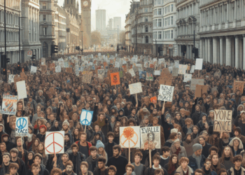 Miles de manifestantes marchan en Londres y Berlín a favor de Gaza