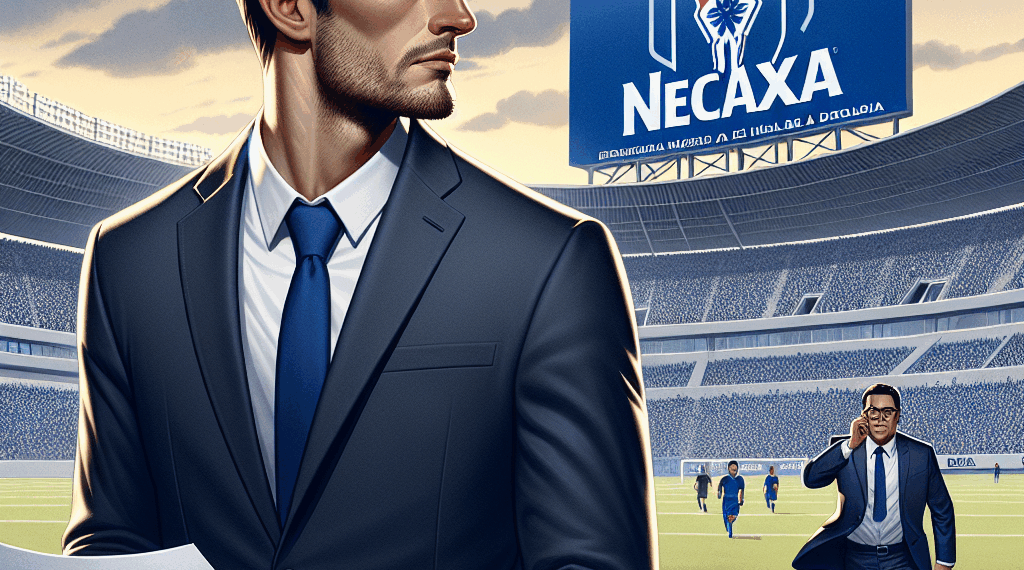 Nicolás Larcamón, en su último encuentro con Necaxa