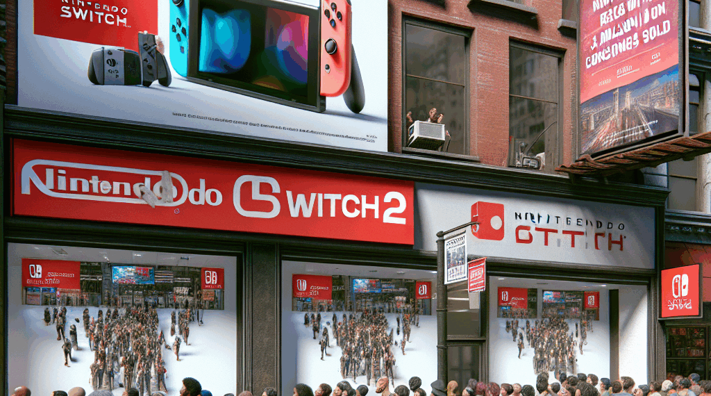 Nintendo presume venta récord de 3.5 millones de consolas Switch 2 en cuatro días