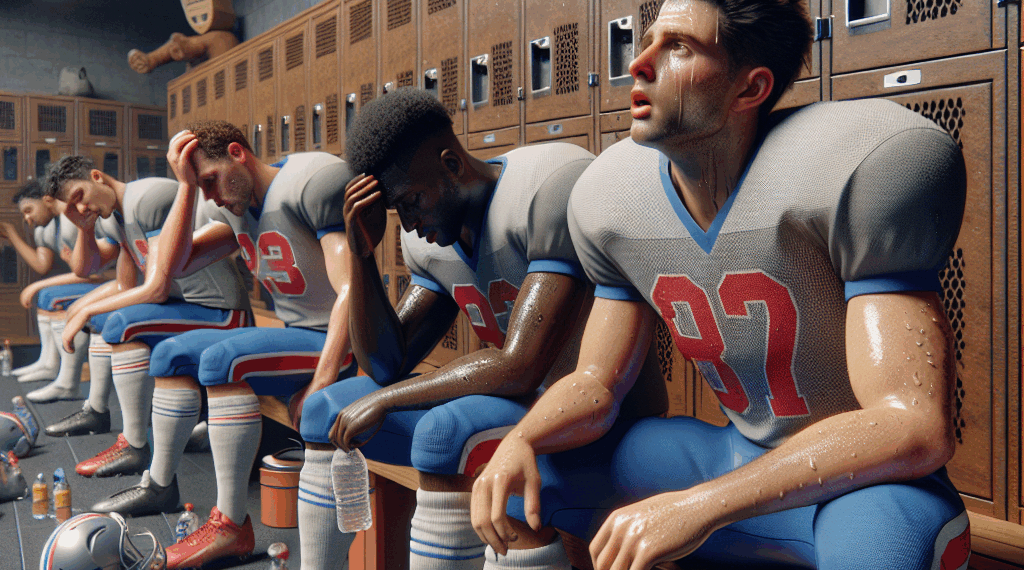 No aguantaron el calor; futbolistas vieron el partido en el vestidor - Tiempo La Noticia Digital