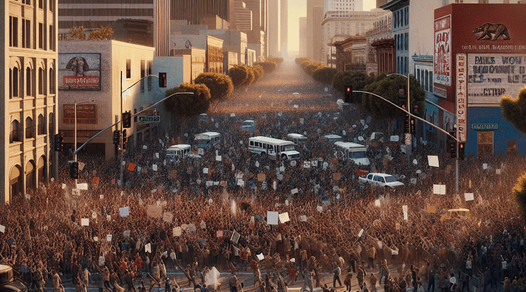 Rechaza alentar las protestas en Los Ángeles