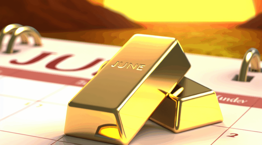 El oro inicia junio con alzas de 2% por demanda de refugio seguro