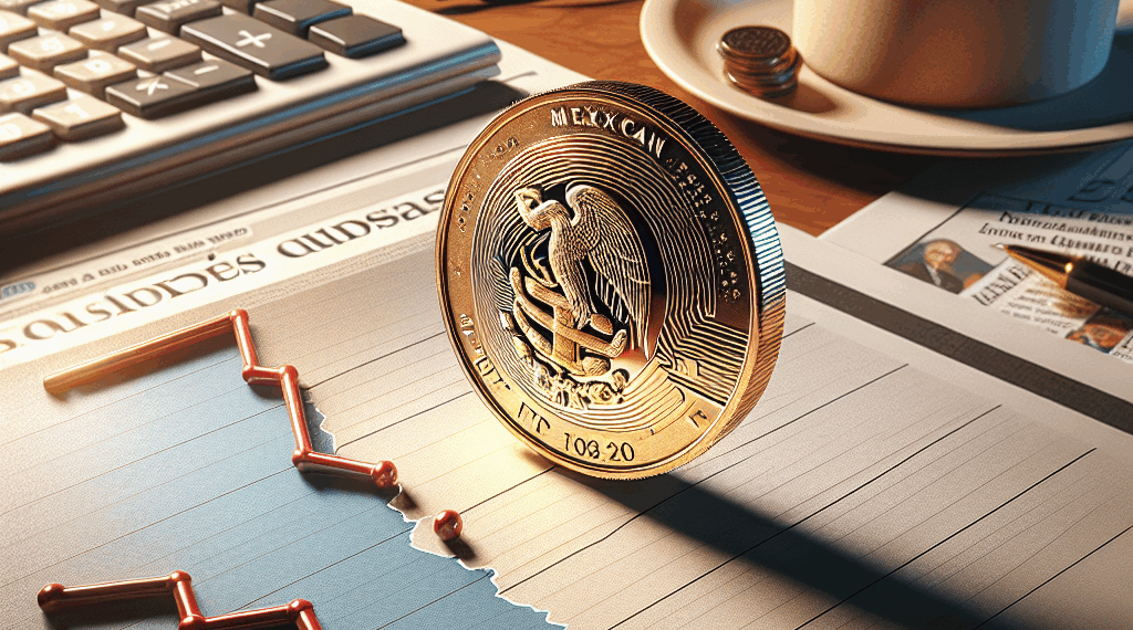 Peso mexicano se deprecia a media sesión por aversión al riesgo en los mercados