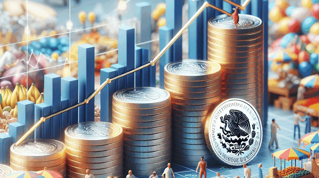 Peso mexicano avanza por tercera jornada consecutiva; espera anuncio del Banxico