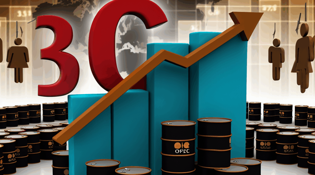 Petróleo cierra con alzas de casi 3% tras decisión de la OPEP+ y tensiones geopolíticas